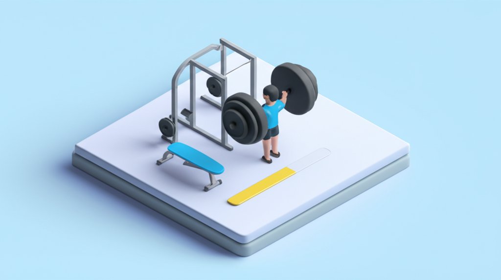 Gym motivation image: Athlete training hard, fueling fitness goals.