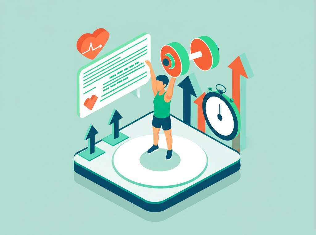 Inspiring workout photo: active person pushing you to achieve your fitness goals.